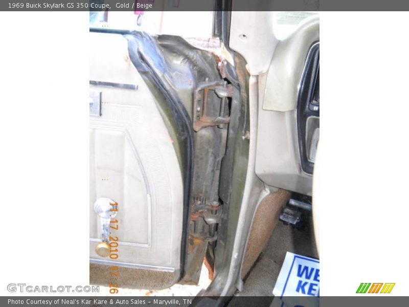 Gold / Beige 1969 Buick Skylark GS 350 Coupe
