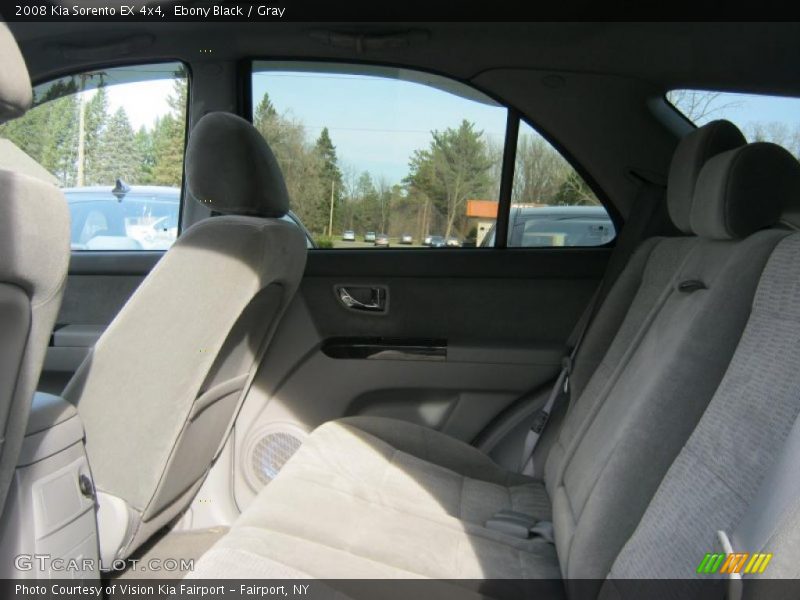 Ebony Black / Gray 2008 Kia Sorento EX 4x4