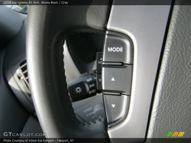 Ebony Black / Gray 2008 Kia Sorento EX 4x4
