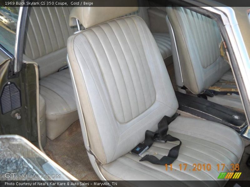  1969 Skylark GS 350 Coupe Beige Interior