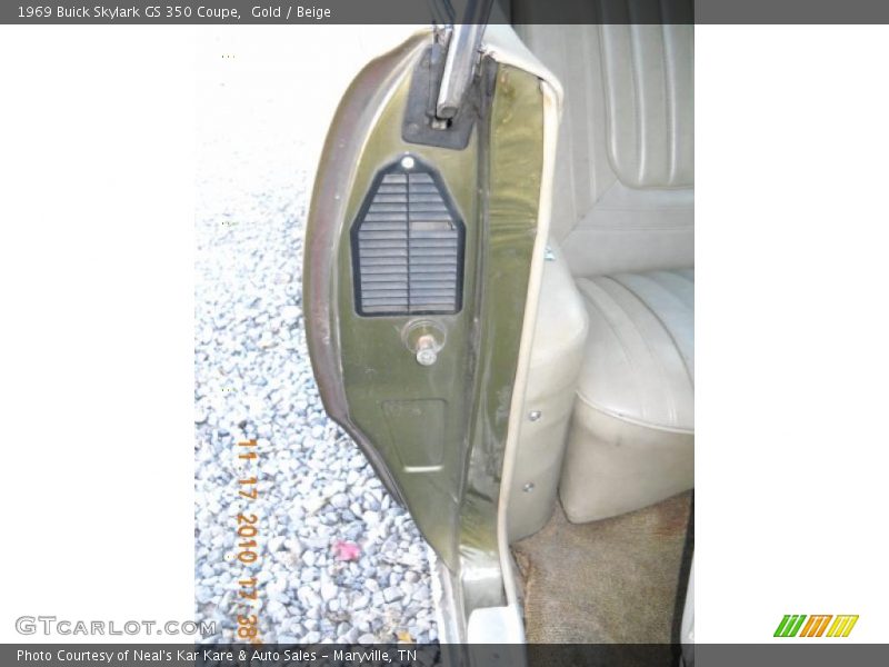 Gold / Beige 1969 Buick Skylark GS 350 Coupe