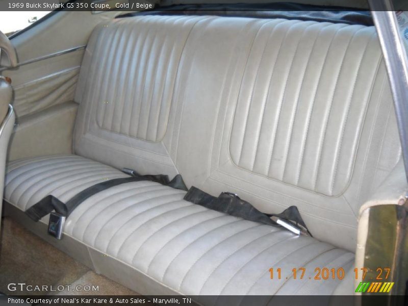  1969 Skylark GS 350 Coupe Beige Interior