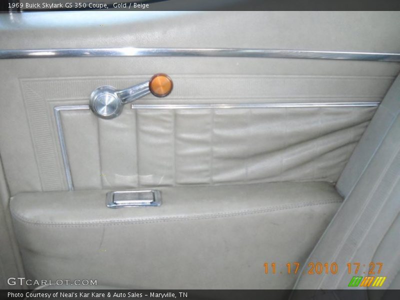  1969 Skylark GS 350 Coupe Beige Interior