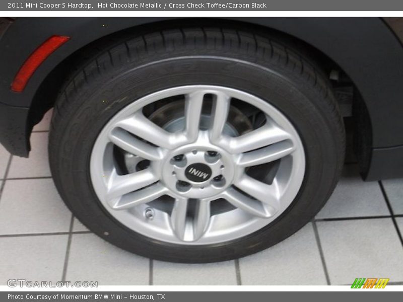 Hot Chocolate Metallic / Cross Check Toffee/Carbon Black 2011 Mini Cooper S Hardtop