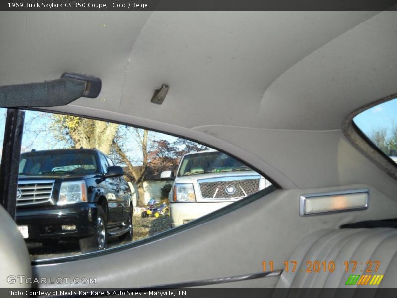  1969 Skylark GS 350 Coupe Beige Interior