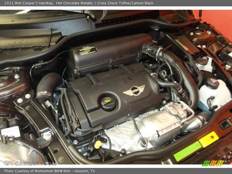  2011 Cooper S Hardtop Engine - 1.6 Liter Twin-Scroll Turbocharged DI DOHC 16-Valve VVT 4 Cylinder