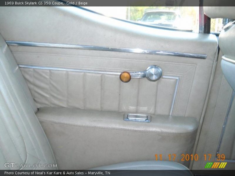  1969 Skylark GS 350 Coupe Beige Interior