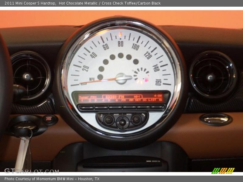 Hot Chocolate Metallic / Cross Check Toffee/Carbon Black 2011 Mini Cooper S Hardtop