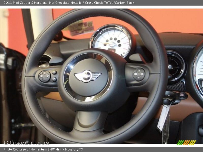 Hot Chocolate Metallic / Cross Check Toffee/Carbon Black 2011 Mini Cooper S Hardtop