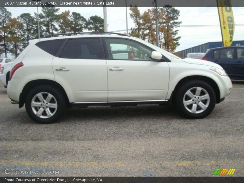 Glacier Pearl White / Cafe Latte 2007 Nissan Murano SL AWD