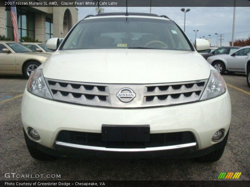 Glacier Pearl White / Cafe Latte 2007 Nissan Murano SL AWD
