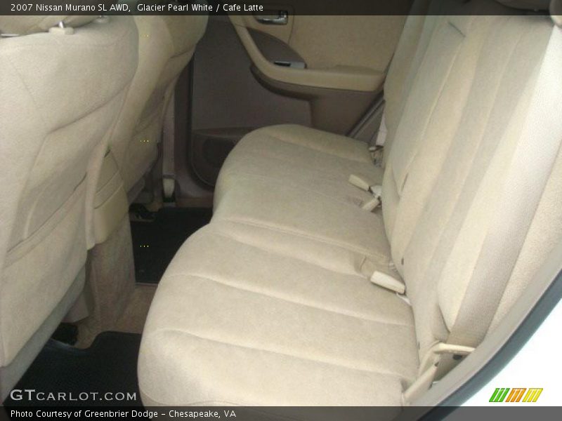 Glacier Pearl White / Cafe Latte 2007 Nissan Murano SL AWD