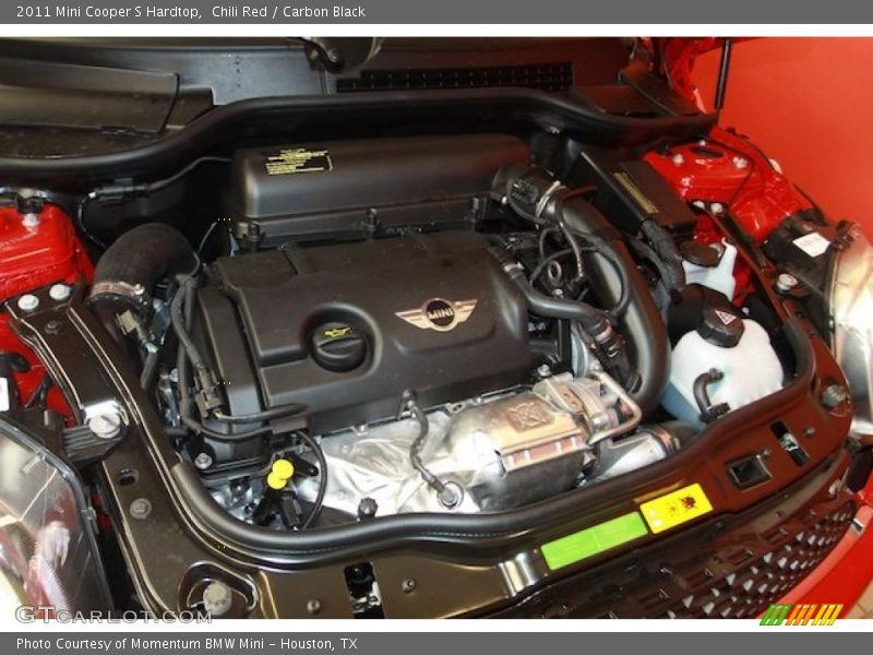  2011 Cooper S Hardtop Engine - 1.6 Liter Twin-Scroll Turbocharged DI DOHC 16-Valve VVT 4 Cylinder