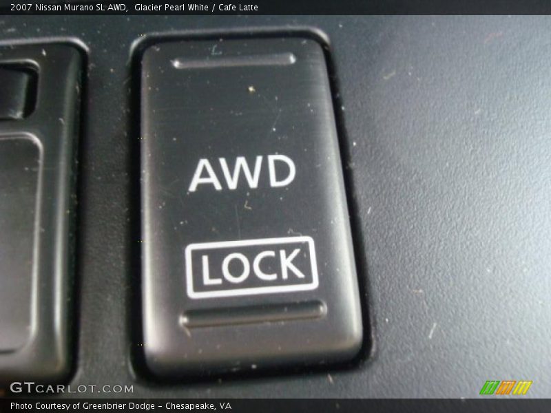 Glacier Pearl White / Cafe Latte 2007 Nissan Murano SL AWD