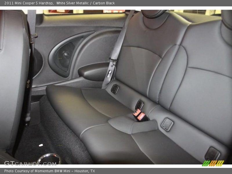 White Silver Metallic / Carbon Black 2011 Mini Cooper S Hardtop