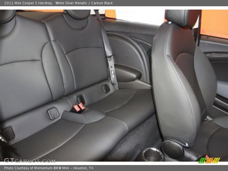 White Silver Metallic / Carbon Black 2011 Mini Cooper S Hardtop