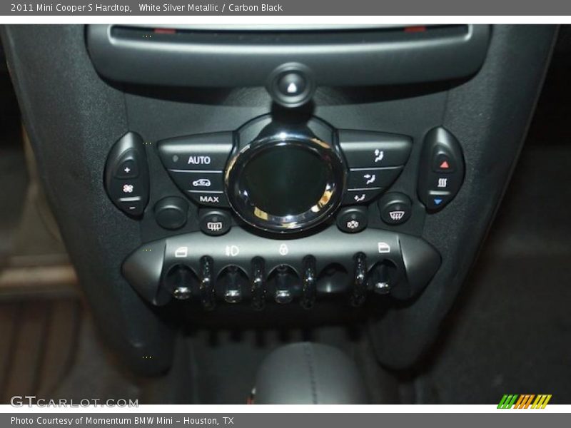 White Silver Metallic / Carbon Black 2011 Mini Cooper S Hardtop