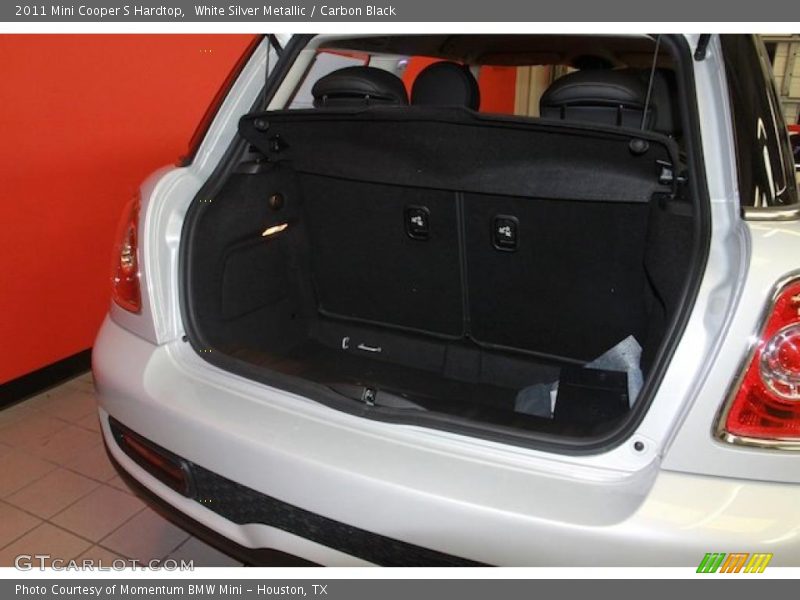 White Silver Metallic / Carbon Black 2011 Mini Cooper S Hardtop