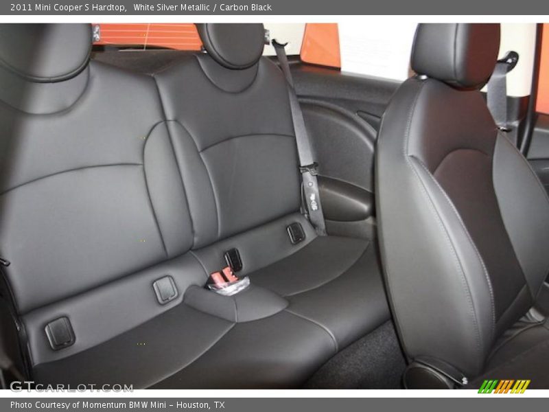 White Silver Metallic / Carbon Black 2011 Mini Cooper S Hardtop