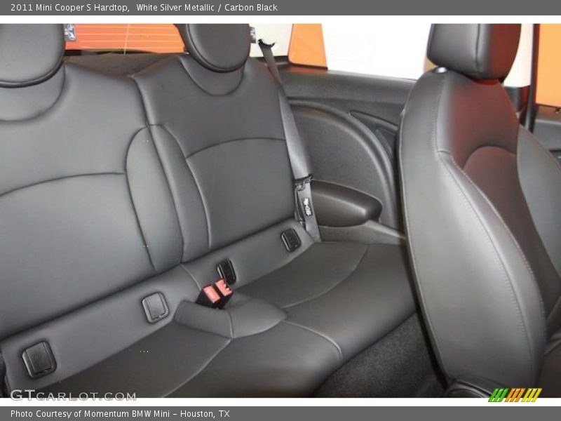 White Silver Metallic / Carbon Black 2011 Mini Cooper S Hardtop