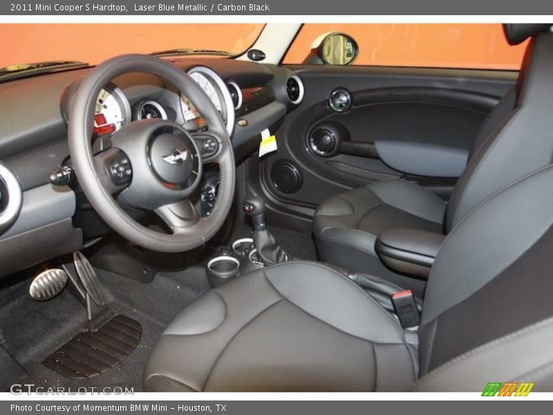 Laser Blue Metallic / Carbon Black 2011 Mini Cooper S Hardtop