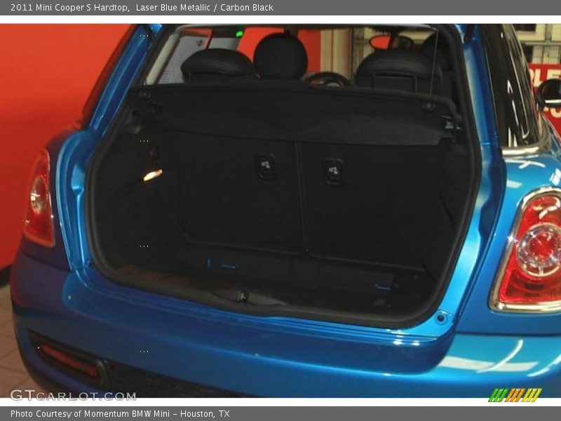 Laser Blue Metallic / Carbon Black 2011 Mini Cooper S Hardtop