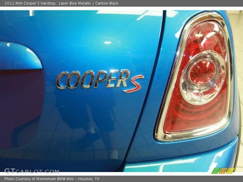 Laser Blue Metallic / Carbon Black 2011 Mini Cooper S Hardtop