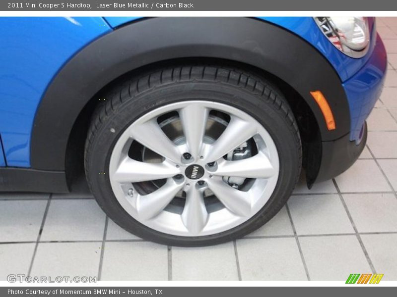 Laser Blue Metallic / Carbon Black 2011 Mini Cooper S Hardtop
