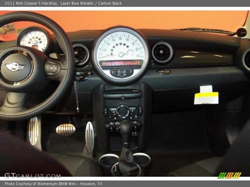 Laser Blue Metallic / Carbon Black 2011 Mini Cooper S Hardtop