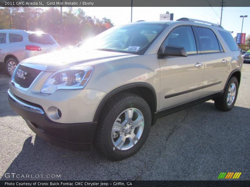 Front 3/4 View of 2011 Acadia SL
