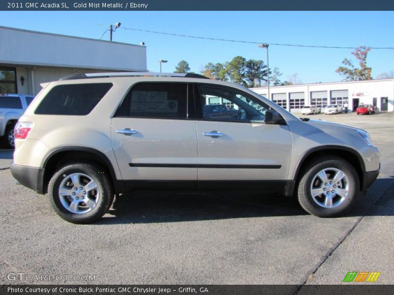  2011 Acadia SL Gold Mist Metallic