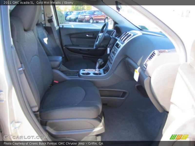  2011 Acadia SL Ebony Interior