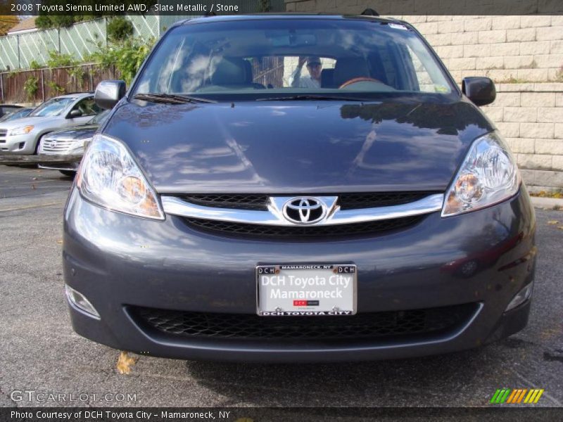 Slate Metallic / Stone 2008 Toyota Sienna Limited AWD