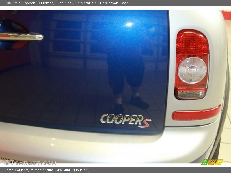 Lightning Blue Metallic / Blue/Carbon Black 2008 Mini Cooper S Clubman