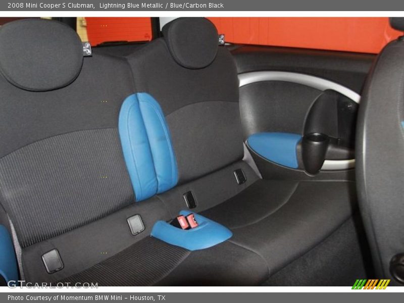 Lightning Blue Metallic / Blue/Carbon Black 2008 Mini Cooper S Clubman