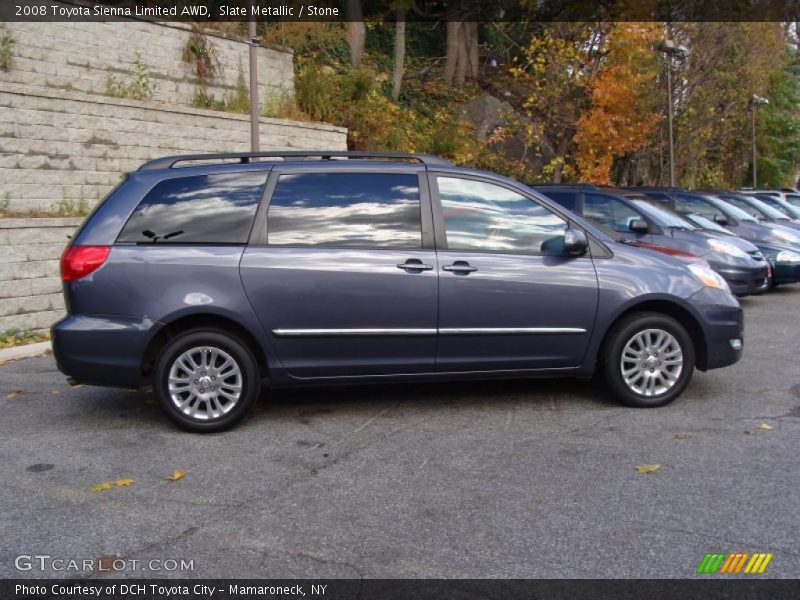 Slate Metallic / Stone 2008 Toyota Sienna Limited AWD