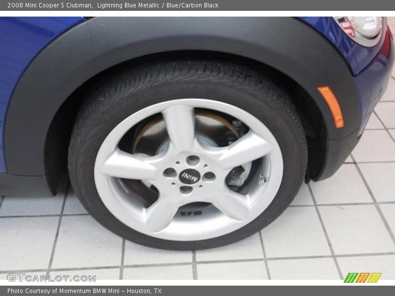 Lightning Blue Metallic / Blue/Carbon Black 2008 Mini Cooper S Clubman