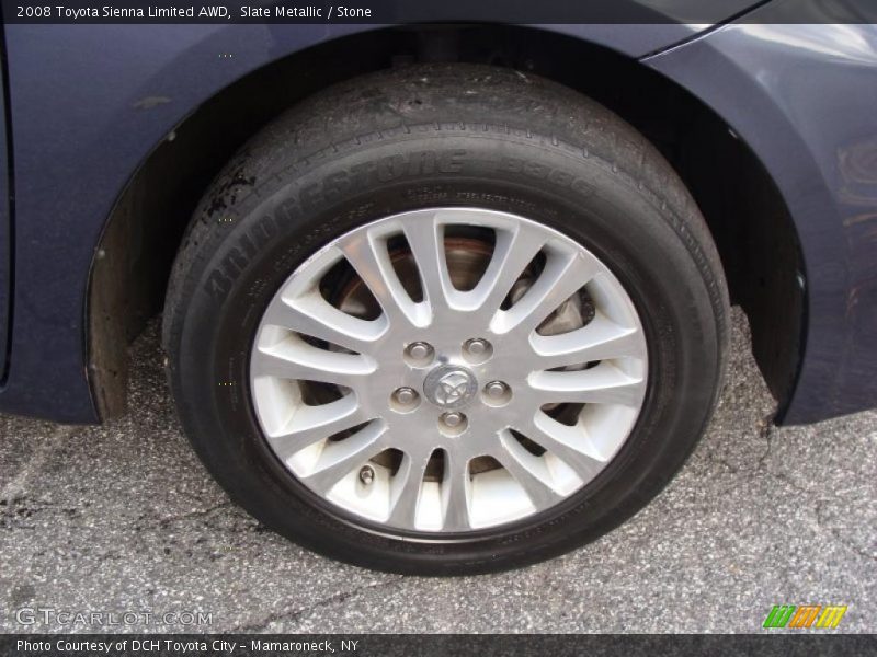 Slate Metallic / Stone 2008 Toyota Sienna Limited AWD