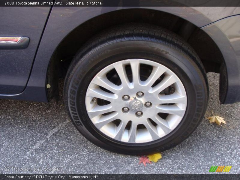 Slate Metallic / Stone 2008 Toyota Sienna Limited AWD