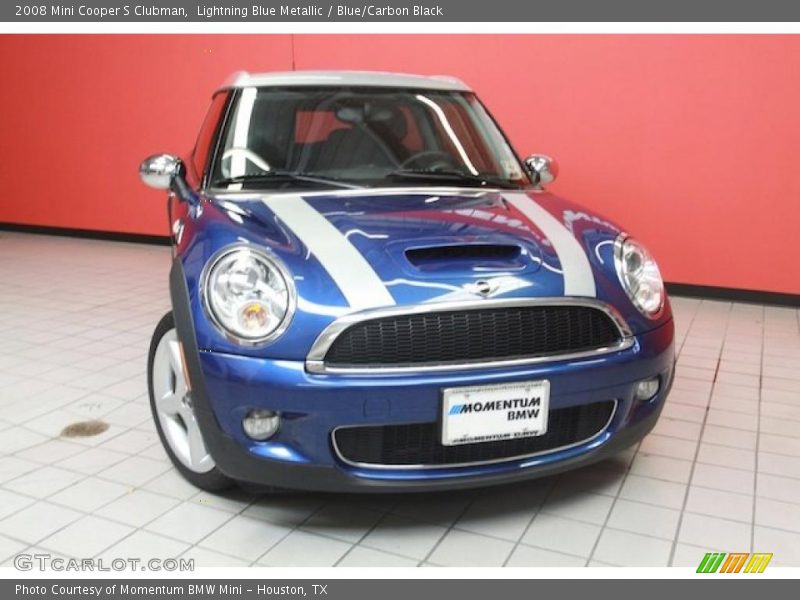 Lightning Blue Metallic / Blue/Carbon Black 2008 Mini Cooper S Clubman