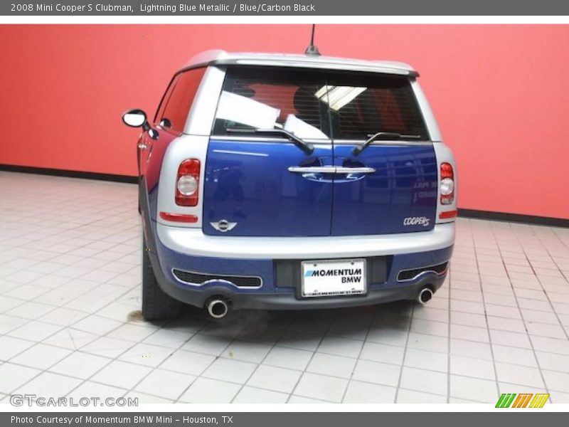 Lightning Blue Metallic / Blue/Carbon Black 2008 Mini Cooper S Clubman