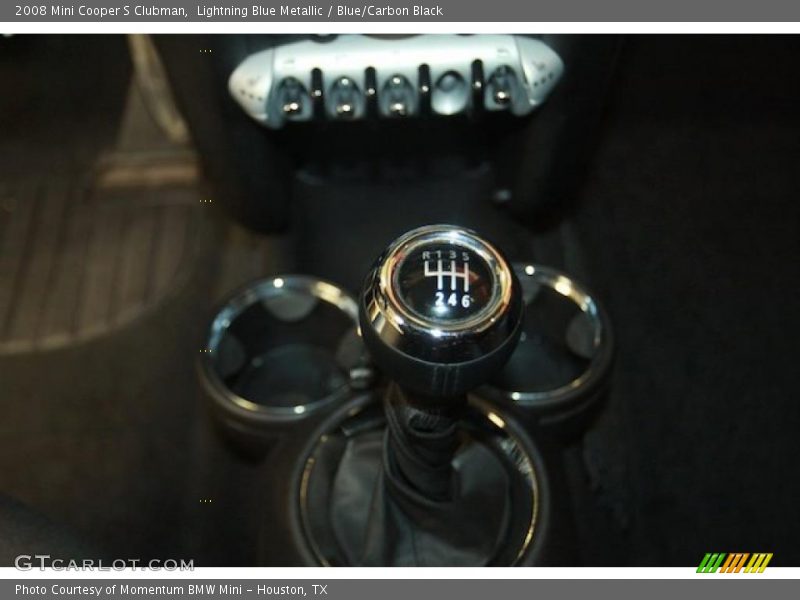 Lightning Blue Metallic / Blue/Carbon Black 2008 Mini Cooper S Clubman