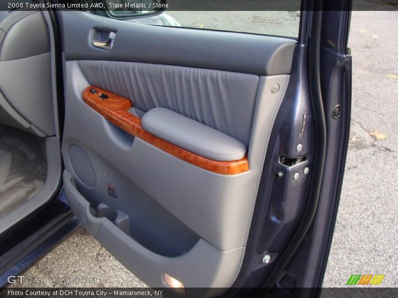 Slate Metallic / Stone 2008 Toyota Sienna Limited AWD
