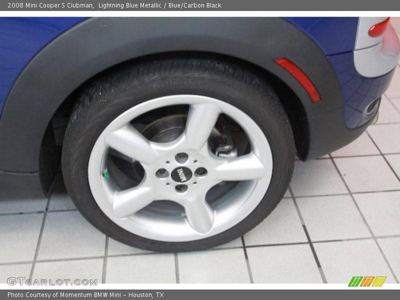 Lightning Blue Metallic / Blue/Carbon Black 2008 Mini Cooper S Clubman