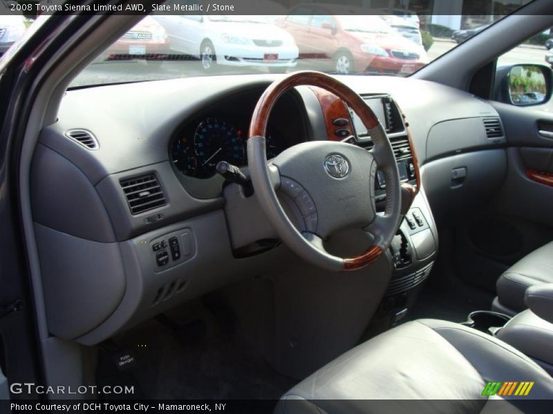 Slate Metallic / Stone 2008 Toyota Sienna Limited AWD