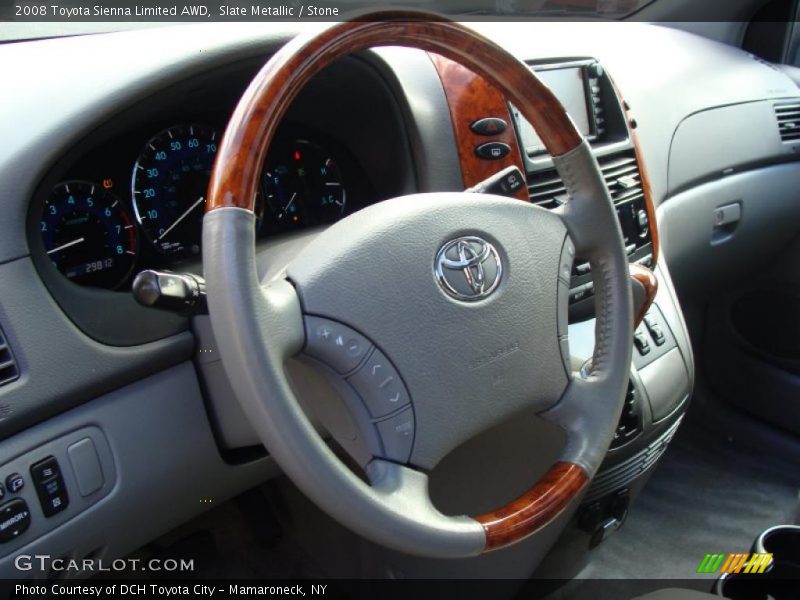 Slate Metallic / Stone 2008 Toyota Sienna Limited AWD