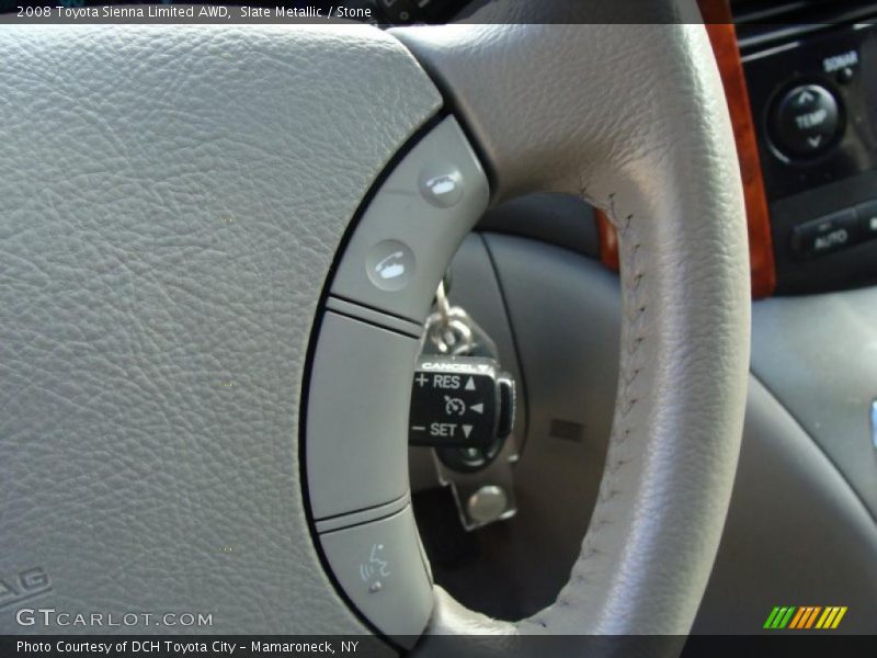 Slate Metallic / Stone 2008 Toyota Sienna Limited AWD