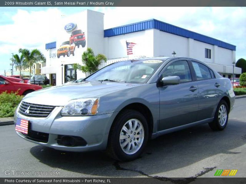 Satin Meisai Pearl / Medium Gray 2009 Mitsubishi Galant ES
