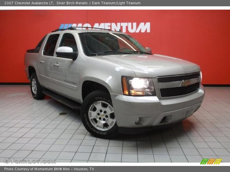 Silver Birch Metallic / Dark Titanium/Light Titanium 2007 Chevrolet Avalanche LT