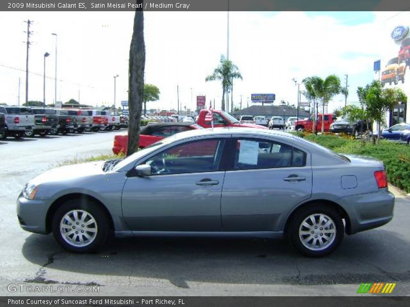 Satin Meisai Pearl / Medium Gray 2009 Mitsubishi Galant ES
